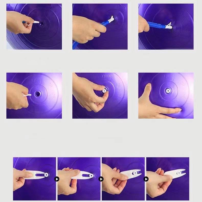 KAGK GymBall Bola Yoga Ibu Hamil Senam Bola Olahraga Pilates Fitness (Bonus Pompa)