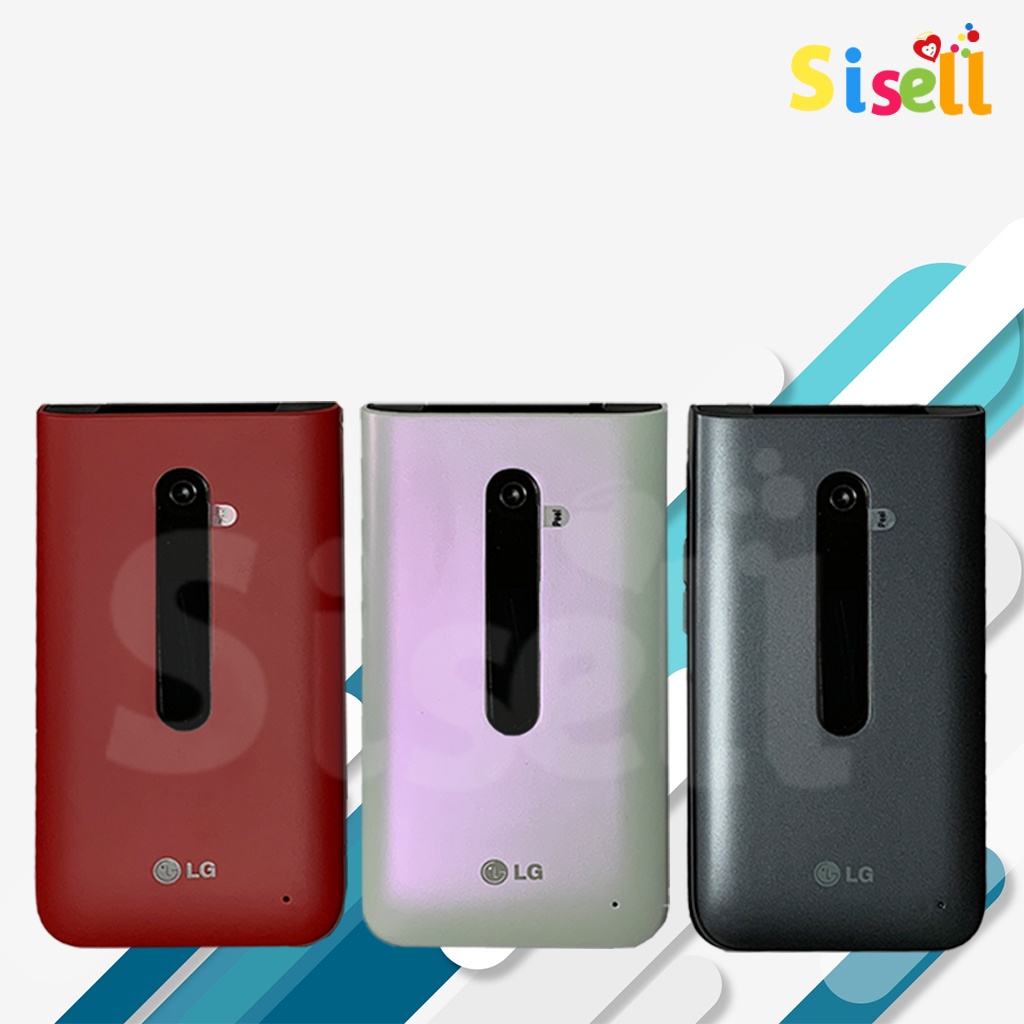 HP LG Folder 2 Quad Band 2G dual sim lipat phones dual screen flip fashion mobile phone