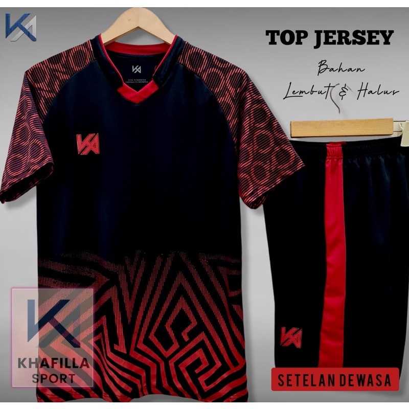 JERSEY SET OLAHRAGA DEWASA KUALITAS SEPAK BOLA BADMINTON TERBARU PRIA WANITA