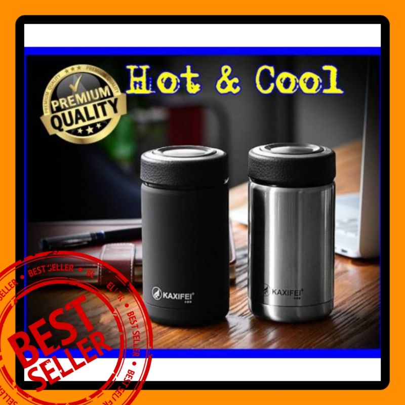 Termos Mini Stainless Steel - Thermos Kopi -  Termos mini - Termos Kopi - Gelas Mug Cup Tumbler Air Panas Dingin - thermos mini