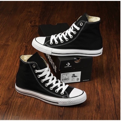 (BISA COD) Sepatu pria Sepatu Sneakers Converse High Hitam CT Boots/sepatu boot All terlaris termurah