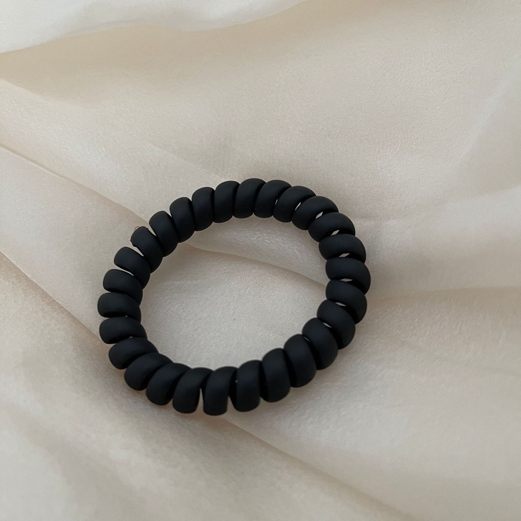 Caliloops Ikat Karet Rambut Dewasa Kabel Spiral Korea Willa