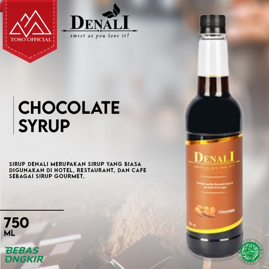 

Denali Sirup Flavour Chocolate 750ml Syrup Coklat