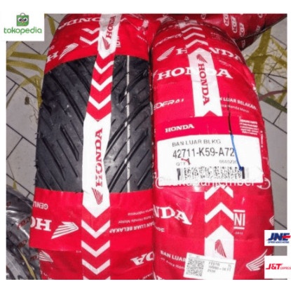 BAN BELAKANG AHM 100/80X14 |K59-A72 TUBELESS | VARIO / BEAT/ SCOOPY