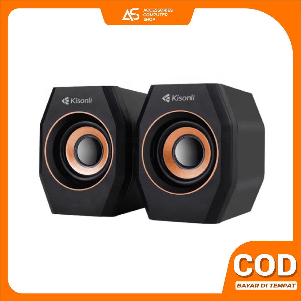 Speaker Aktif Portabel Aux 3.5mm Komputer Laptop A-101S - ACS