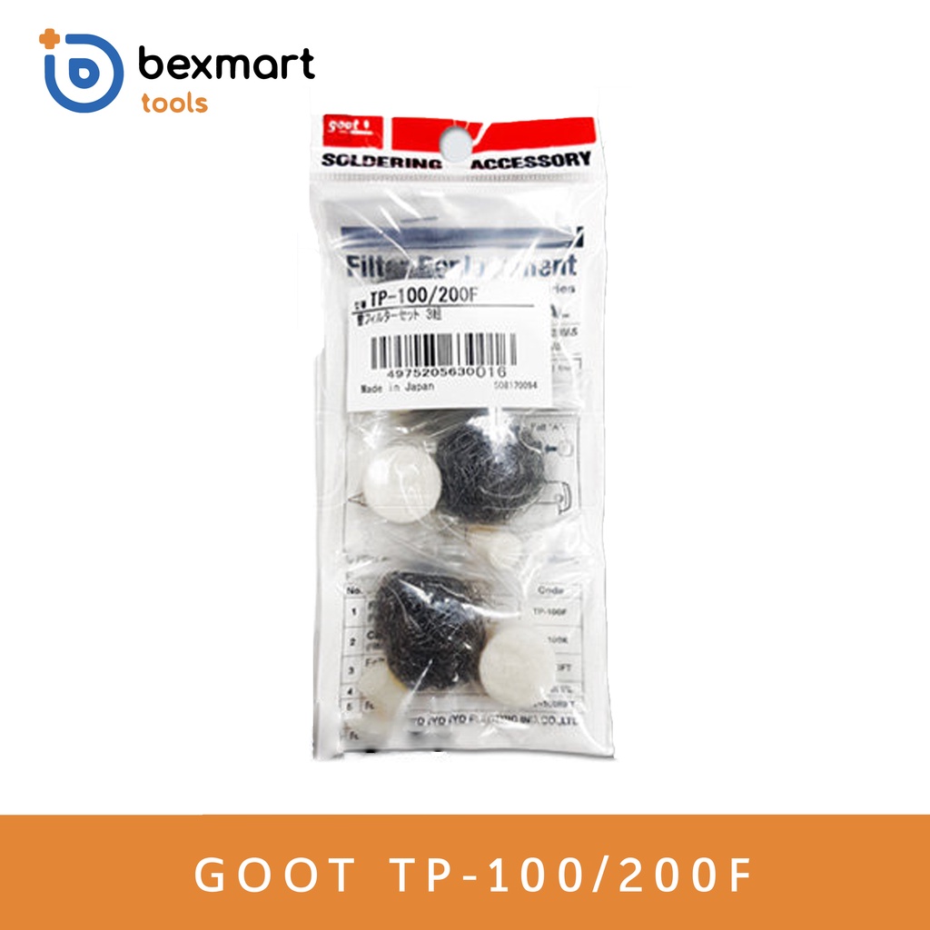 GOOT TP-100/200F FILTER SET TP100/TP100AS/TP200/TP200/280AS/TP100F