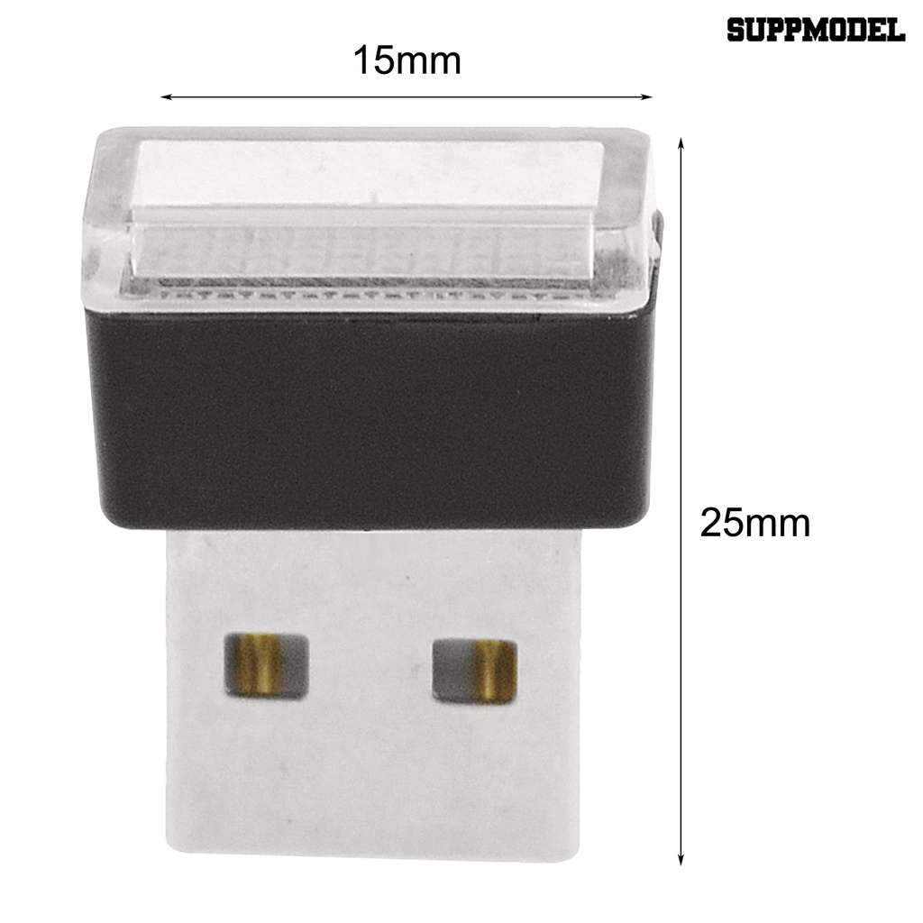 [Dekorasi] Usb Ambient Light Colorful Mini Auto Interior LED Lampu Ambient Hias Lampu Darurat Untuk Mobil