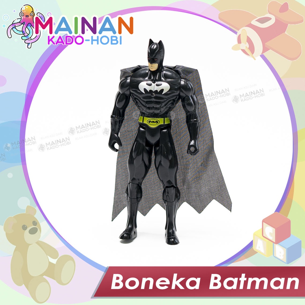 MAINAN HADIAH NATAL ULANG TAHUN ANAK ACTION FIGUR SUPERHERO BONEKA BATMAN