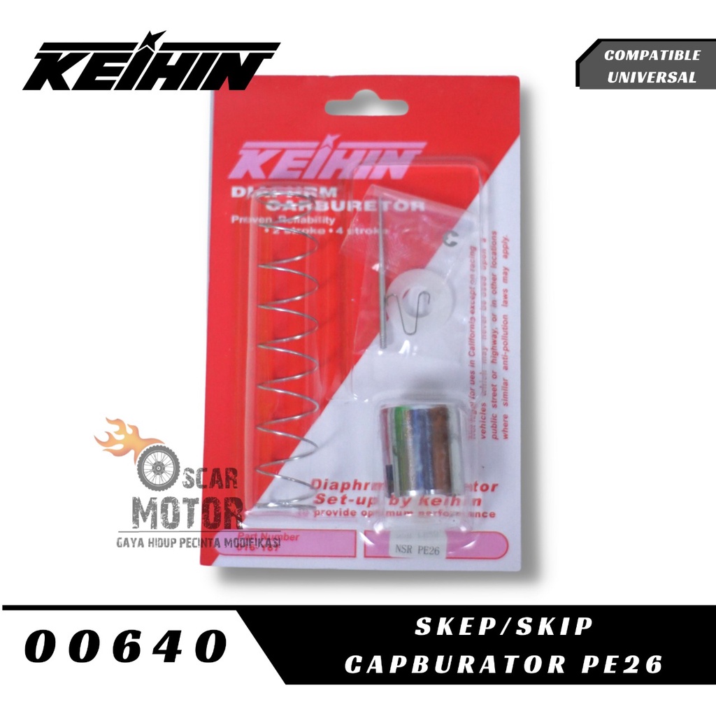 SKEP KARBURATOR PE 26 SKIP KARBU UKURAN PE26 PER
