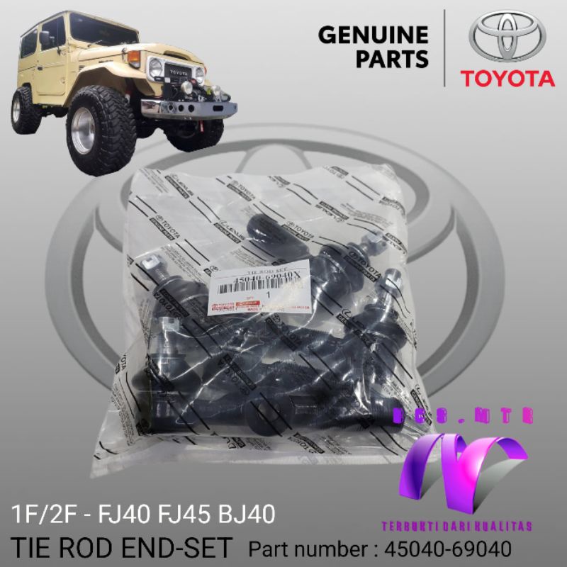 TIE ROD SET HARTOP 1F 2F - FJ45 FJ40 BJ40 1SET