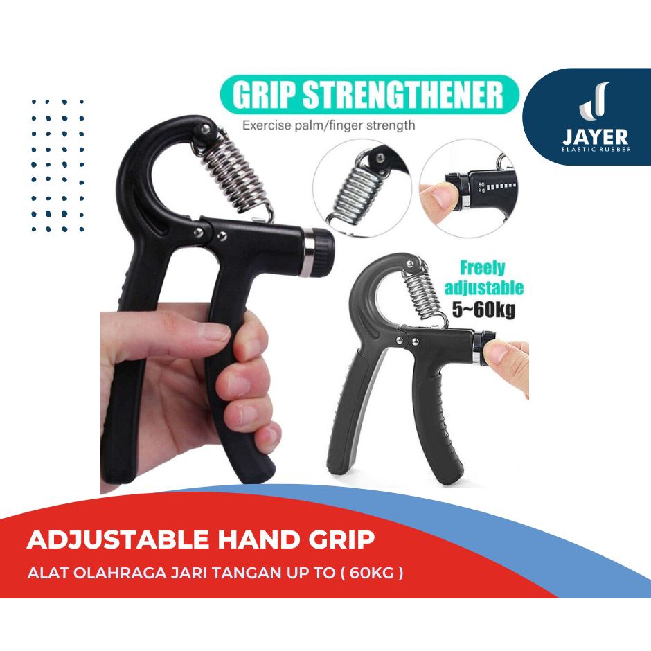 Alat Olahraga Handgrip adjustable finger 5 to 60kg