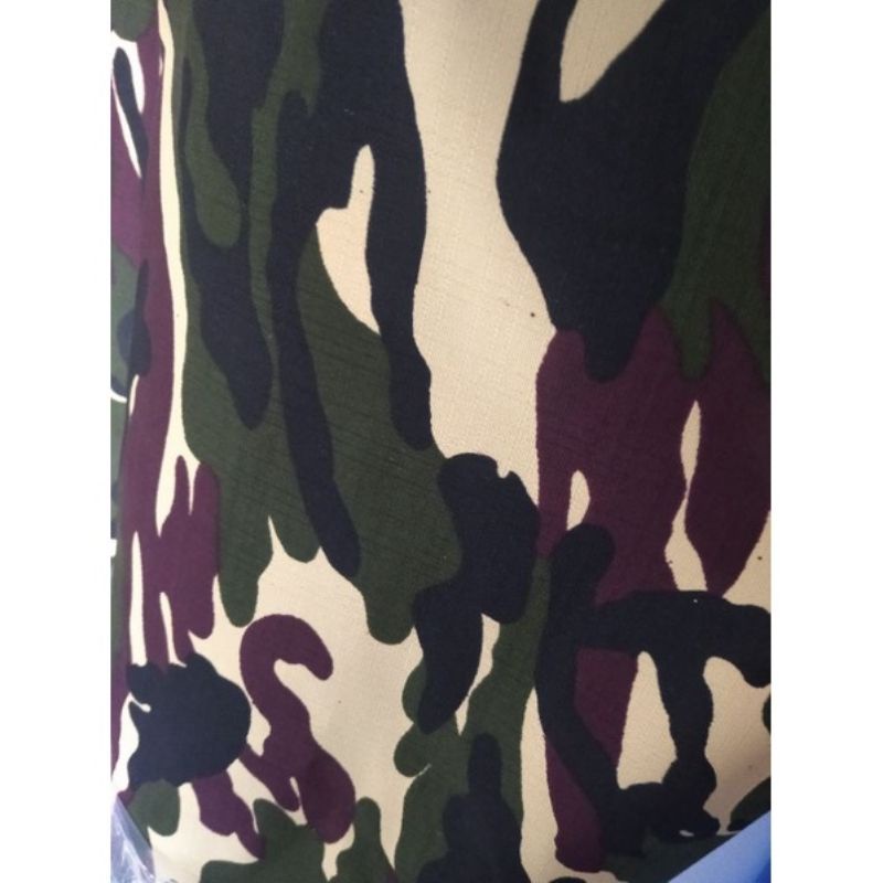 Bahan kain Loreng Banser Nasional - Bahan Balotelli waterproof