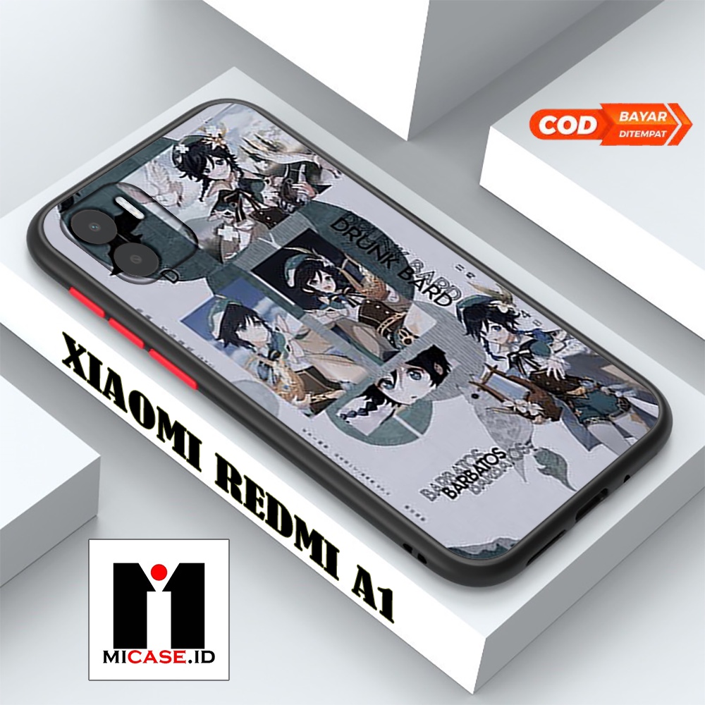 Case XIAOMI REDMI A1 - Casing XIAOMI REDMI A1 Fashion Case Terbaru 2022 MI.CASE [ GENSHIN IMPACT ] S