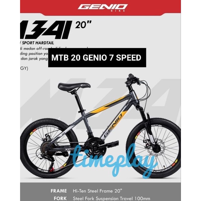 Sepeda Gunung Anak MTB Genio 20 inch M 341 M-341 M341