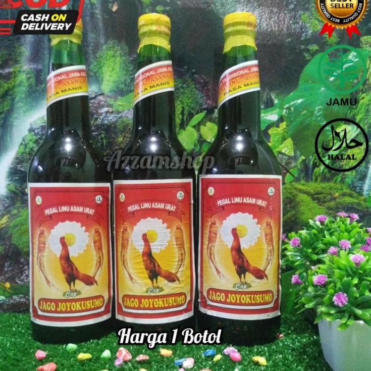 

TERMURAH Jamu Jago Joyokusumo Asli 600ml Pegal Linu Asam Urat-3