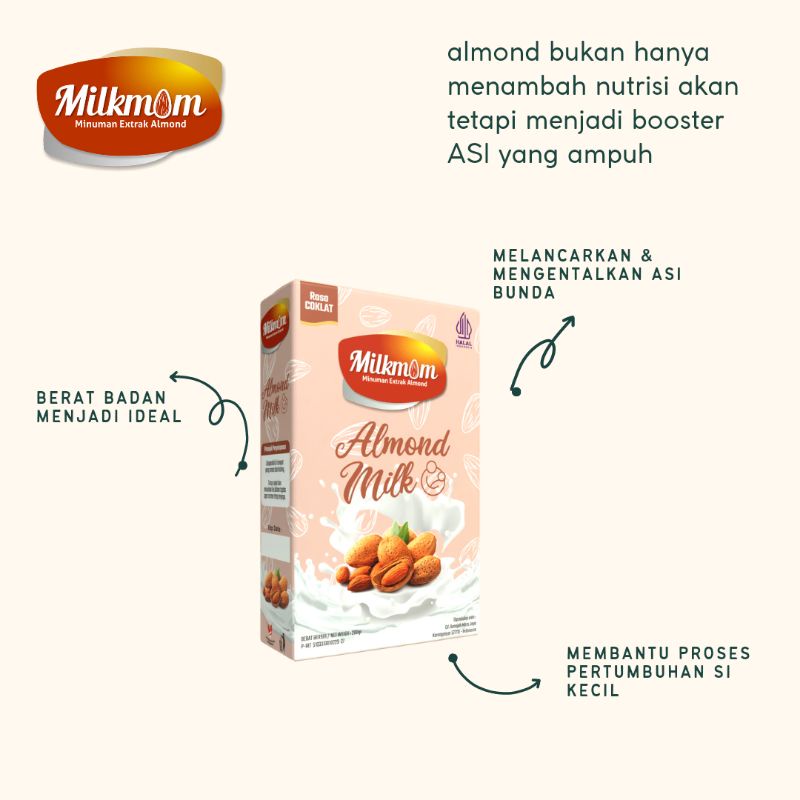 PELANCAR ASI ALMOND &amp; SUSU IBU HAMIL