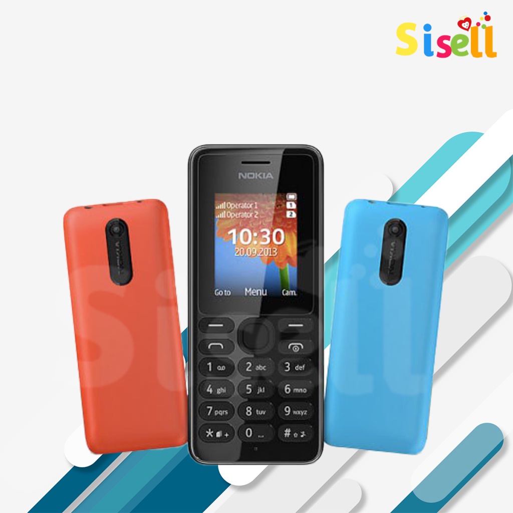 Nokia Jadul Murah Nokia 108 HANDPHONE Nokia Hp murah Mobile Phone 2 SIM
