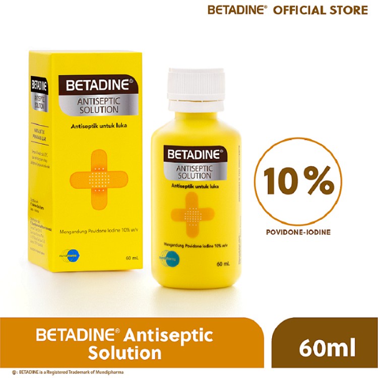 Betadine Antiseptic Solution 60ml