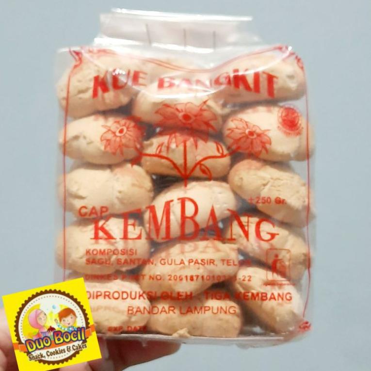

[T-U7U] ➸] Kue Bangkit (isi 30 pcs) ASLI Bandar Lampung - Duo Bocil Snack-top produk