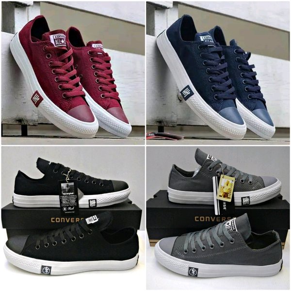(GRADE ORIGINAL) SEPATU CONVERSE ALLSTAR ALL STAR FULL HITAM PUTIH