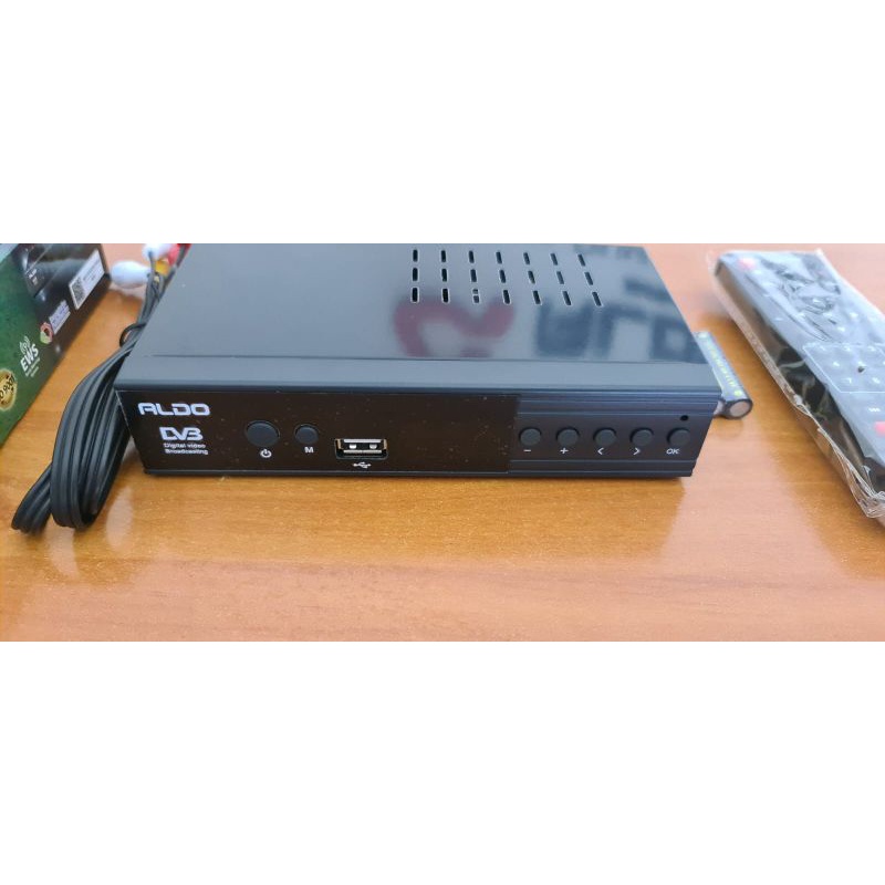 set top box aldo AB3/ STB ALDO AB3 mengubah tv menjadi tv digital