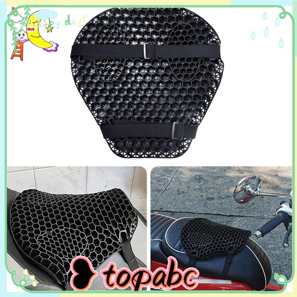 Top Bantal Kursi Motor Pereda Tekanan 3D Anti Slip Gel Honeycomb