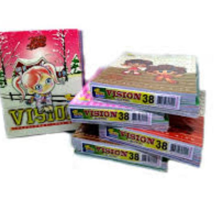 

ル Buku Tulis Vision 38 Lembar 1 pack 10 buku Promo !