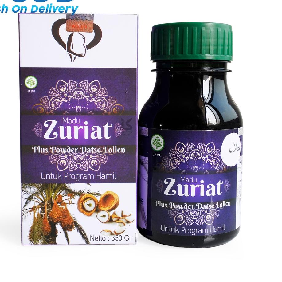 

Best Terlaris AMAOA Madu Zuriat | Madu Zuriyat 350 grams Promil Original KURMA ALIF 91 Model Baru