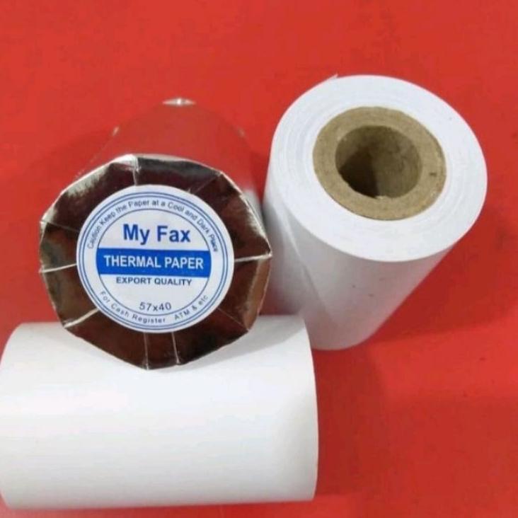 

Free Shipment Kertas kasir thermal edc bluetooth 58x40 paket 10 Roll