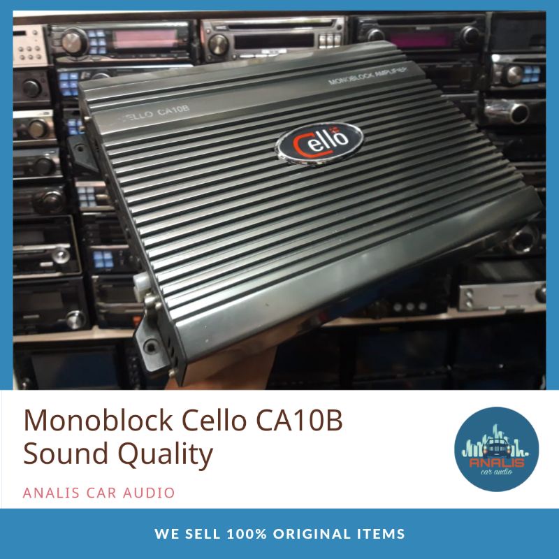 Power Amplifier Monoblock Cello CA10B Original Sound Quality Audio Mobil