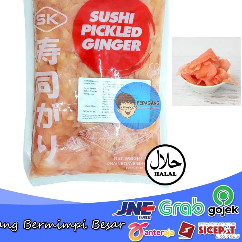 

limited STOCK!Sushi Gari Pink Sahachai 1Kg | Sushi Gari | Acar Jahe|RA6