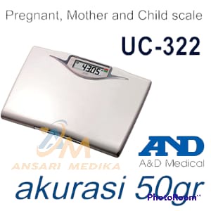 Timbangan Digital AND UC-322 Body Weight Scale UC 322 Timbangan Badan Timbangan Ukur Kadar Lemak