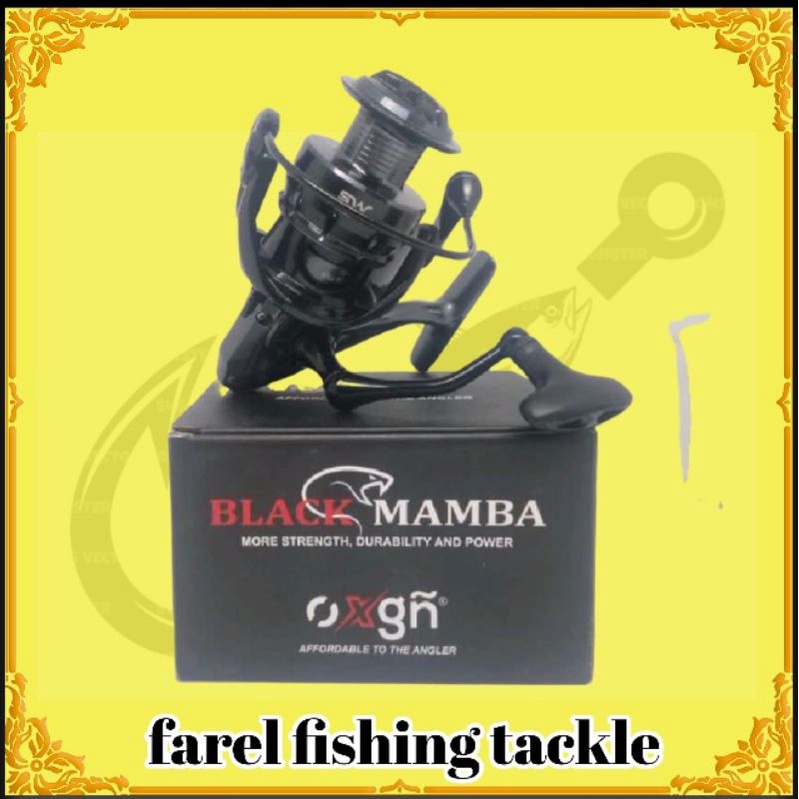 reel spinning oxgn black mamba salt water 1000 2000 3000 4000 6000 power handle