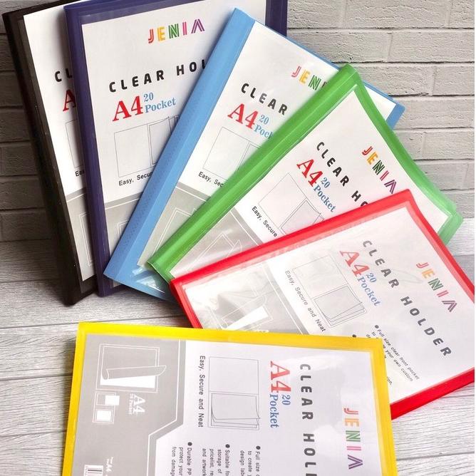 

[KODE PRODUK 069QQ4895] Clear Holder A4 20 Poket