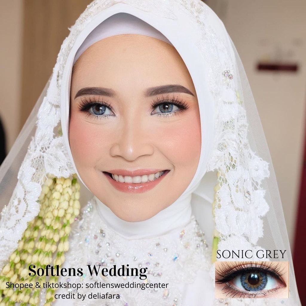 Softlens Sonic 14.5mm DC1 Dreamcolor1 Grey Normal Minus