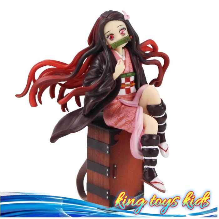 TERLARIS / Action Figure Nezuko Demon Slayer Tanjiro Zenitsu Battle Action - NEZUKO