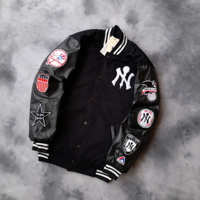 VARSITY JAKET MLB NEW YORK x NEW ERA FULLTAG &amp; LABEL