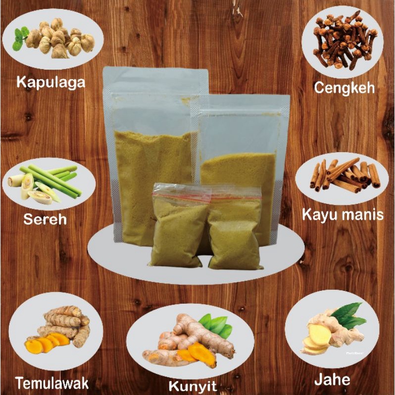 

Jamu kunir bubuk asli