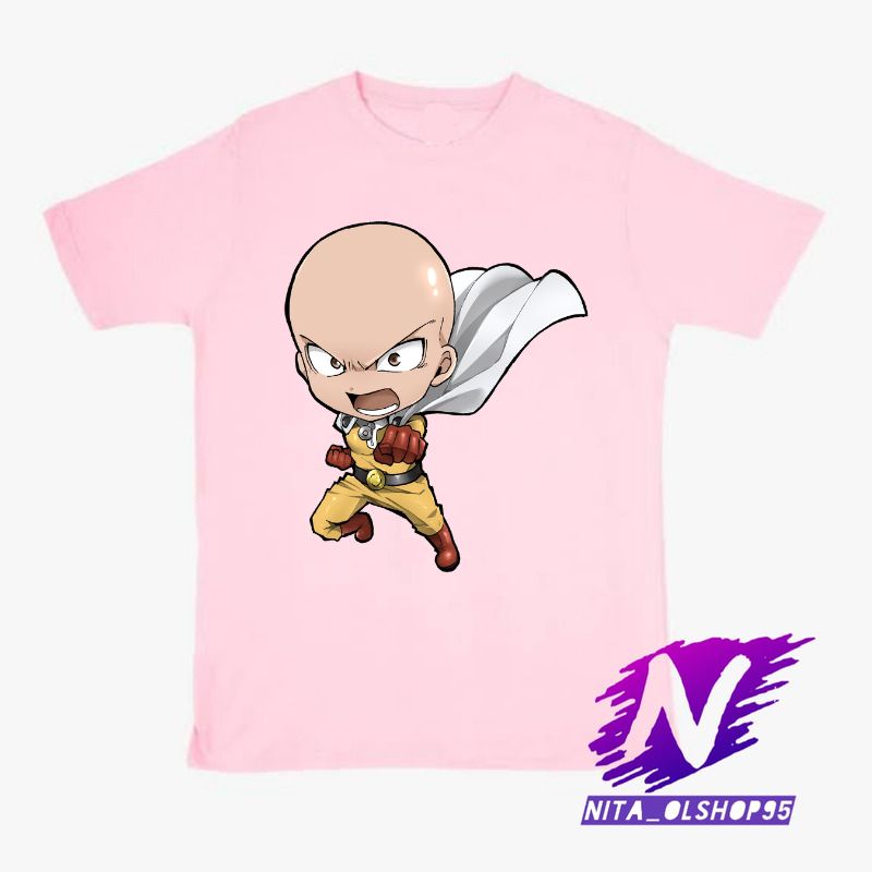 baju anak kaos anak saitama anime one punch man