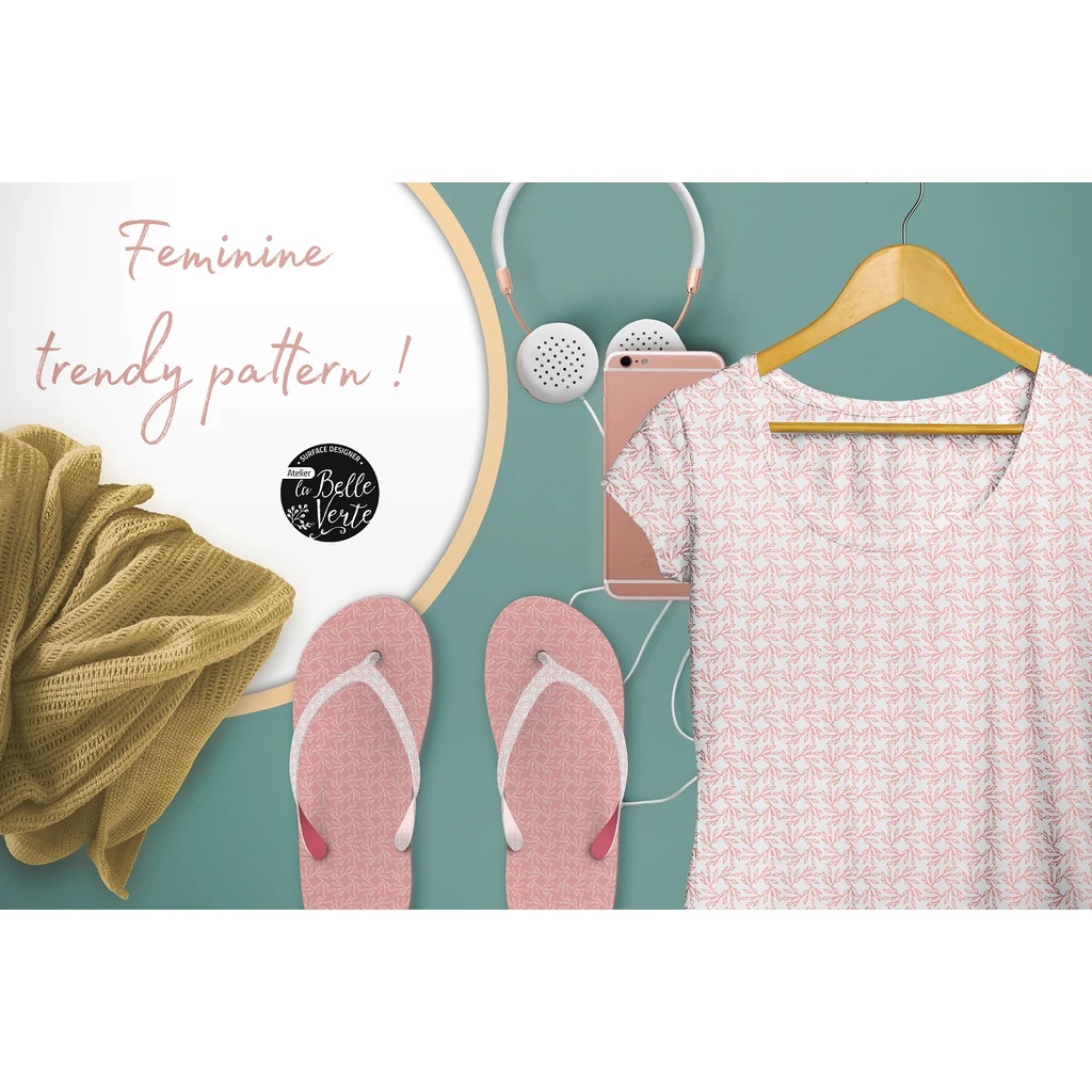 Collection Pia Vegetal Pattern