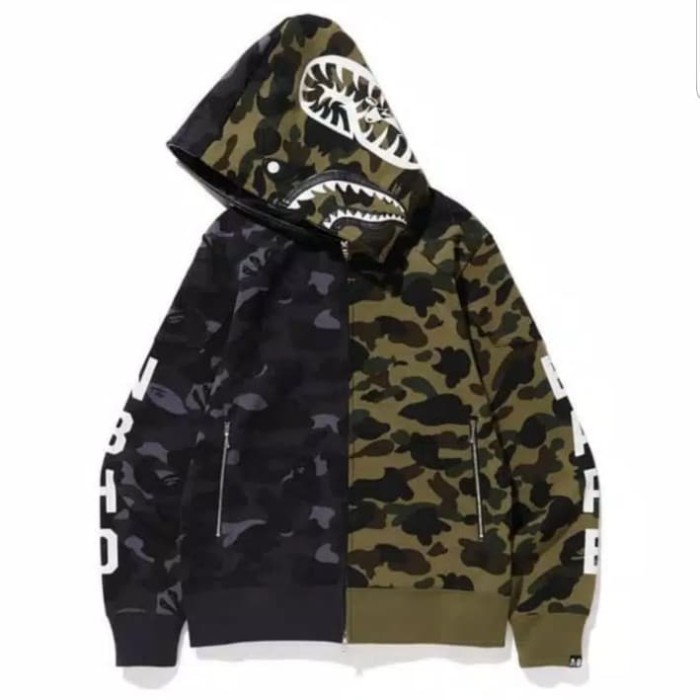 ⭐BISA COD⭐ Jaket Bape hypebeast ori bahan sejuk