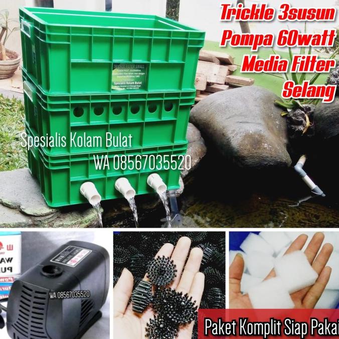 Trickle Filter Kolam Ikan 3Susun Small