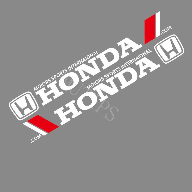 Honda 2Pcs Body Mobil Pintu Samping Anti Air Stiker Penutup Lecet Untuk Kota Civic CRV HRV BRV Accord Jazz Freed Brio