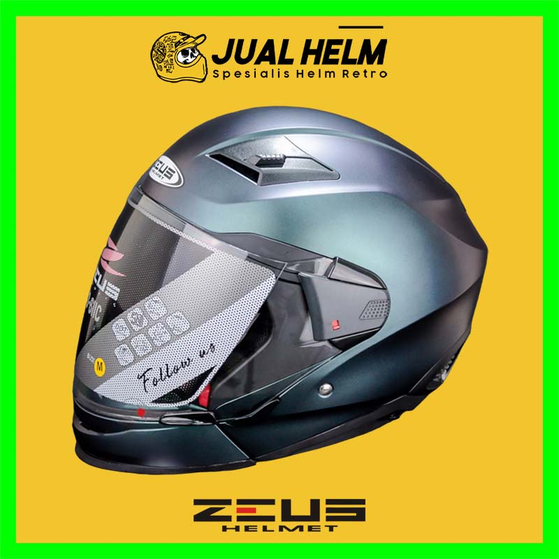 Jual Helm Zeus Zs C Solid Chamaleon Purple Doff Zeus Zs C Double