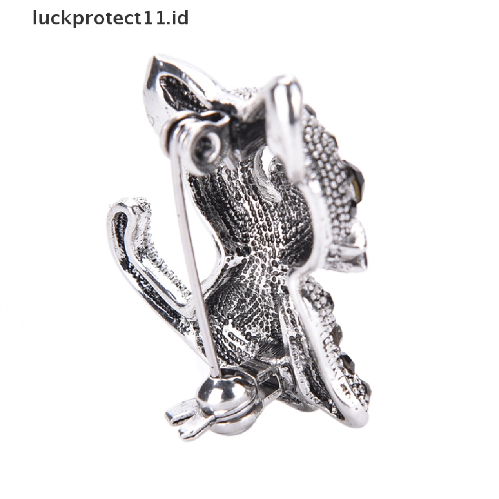 /Fashion Hot// Fashion// Kucing Kecil Yang Lucu Bros Pin Antik Berlapis Perak Mantel Kemeja Klip Fashion.