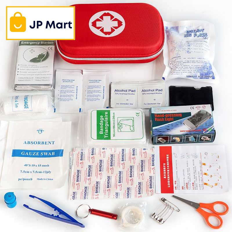 JP Mart - Perlengkapan P3K First Aid Kit 18 in 1