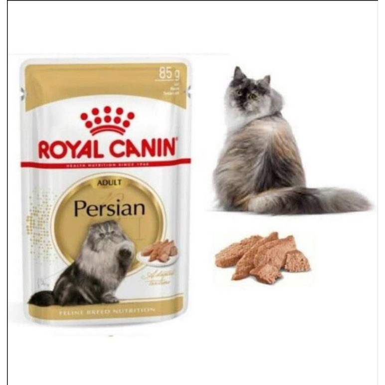 Makanan Kucing Royal Canin Persian Adult 85 Gram Pouch Cat Food Wet Sachet