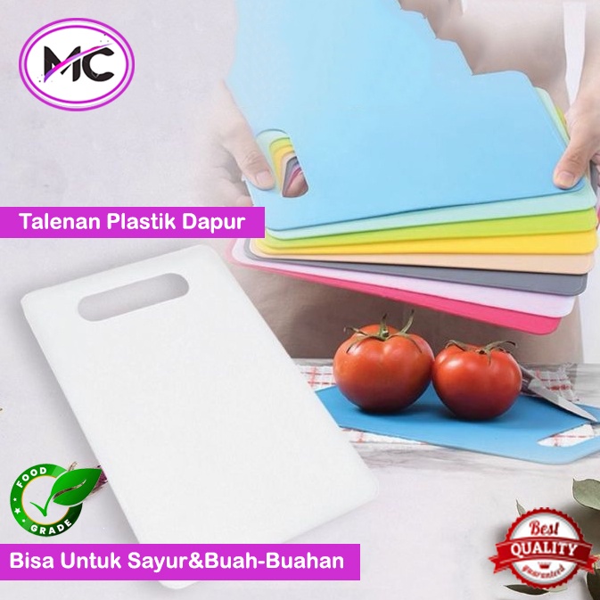 Talenan Anti Jamur Plastik Multifungsi Tatakan Buah Sayur Praktis Murah Alas Memotong Anti Slip