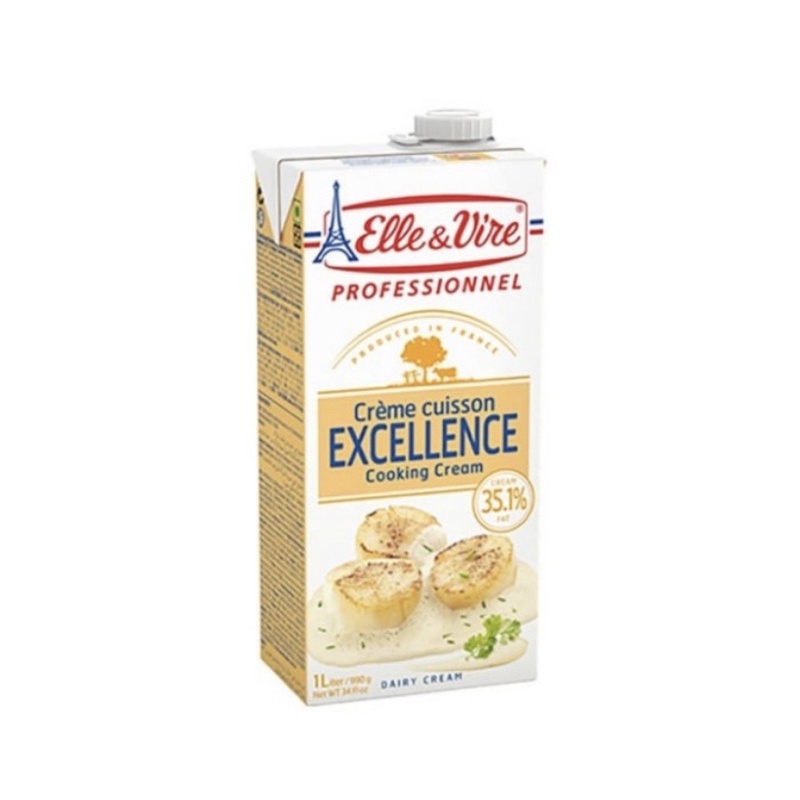 

Elle & Vire profesionnel excellence cooking cream 1ltr