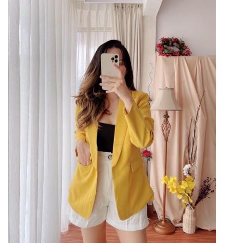 →➘✹ LOVIND Korean Blazer Premium Import tebal adem 7503 Laris